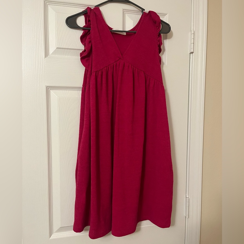 Magenta Dress-Size Small.